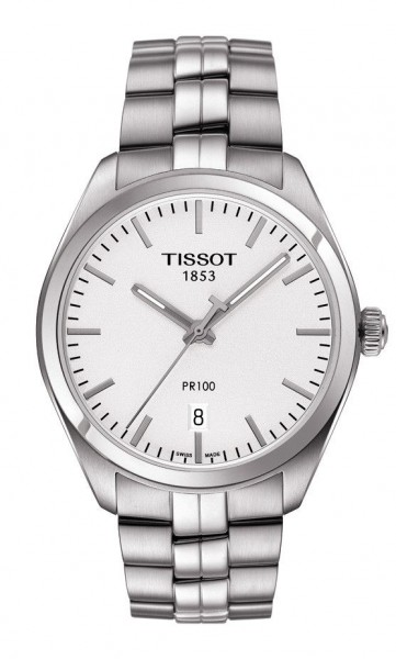 Tissot PR 100 Quarz Stahl/weiß