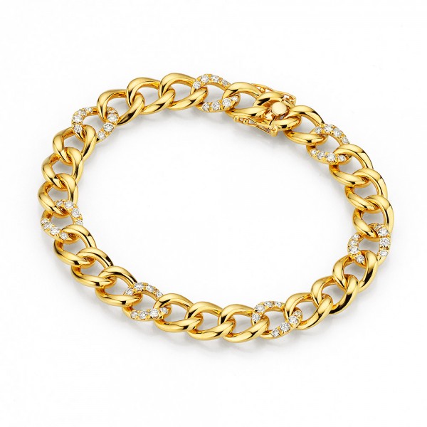 Meiller Diamonds Armband Gelbgold, m. Brillanten 1,25ct